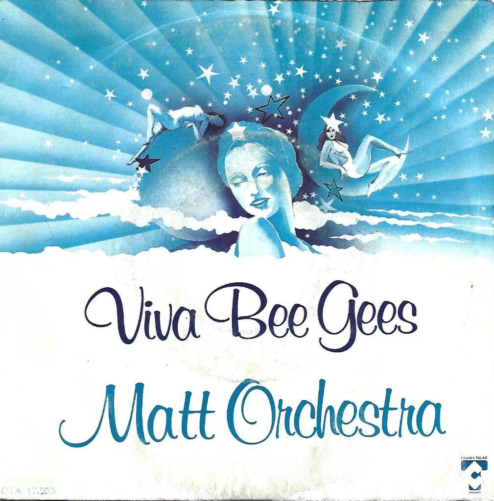 Matt Orchestra: Viva Bee Gees / Nightime, Gebruikt, 7 inch, Ophalen of Verzenden, Fotohoes