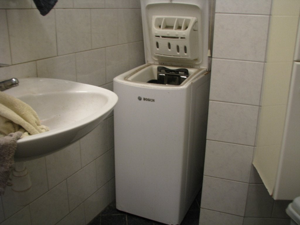 bovenlader wasmachine Bosch, Witgoed en Apparatuur, Wasmachines, Ophalen, 1200 tot 1600 toeren, Gebruikt, 4 tot 6 kg