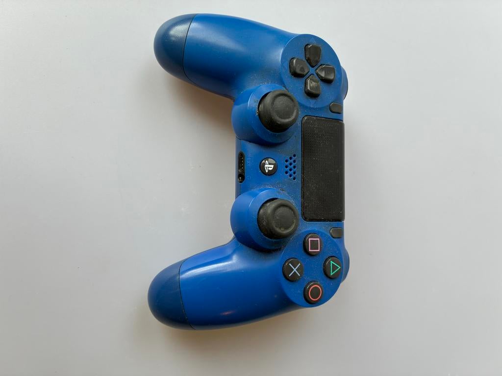 PS4 controller blauw, 8013XG, 1 speler, Ophalen of Verzenden, Zo goed als nieuw