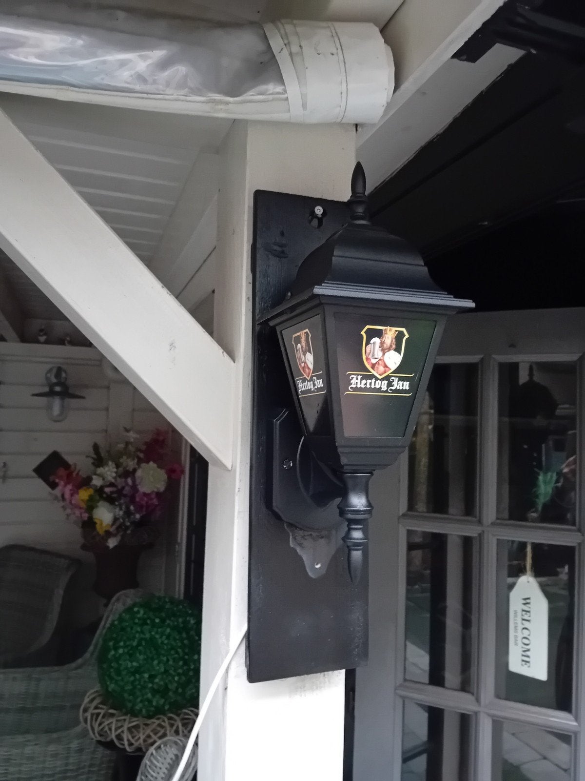Leuke Hertog-Jan lantaarns voor in de Mancave, Ophalen of Verzenden, Reclamebord, Plaat of Schild, Hertog Jan