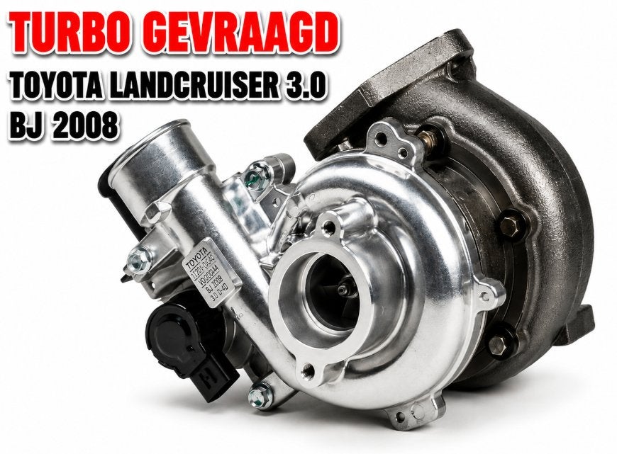 Turbo gezocht Toyota Landcruiser 3.0 2008, Ophalen, Toyota