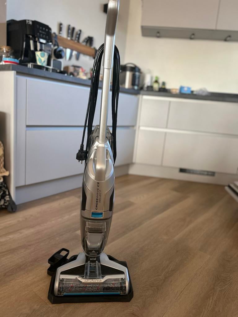 Bissell CrossWave C3 Select Vloerreiniger, Witgoed en Apparatuur, Stofzuigers, Zo goed als nieuw, Waterstofzuiger, Minder dan 1200 watt