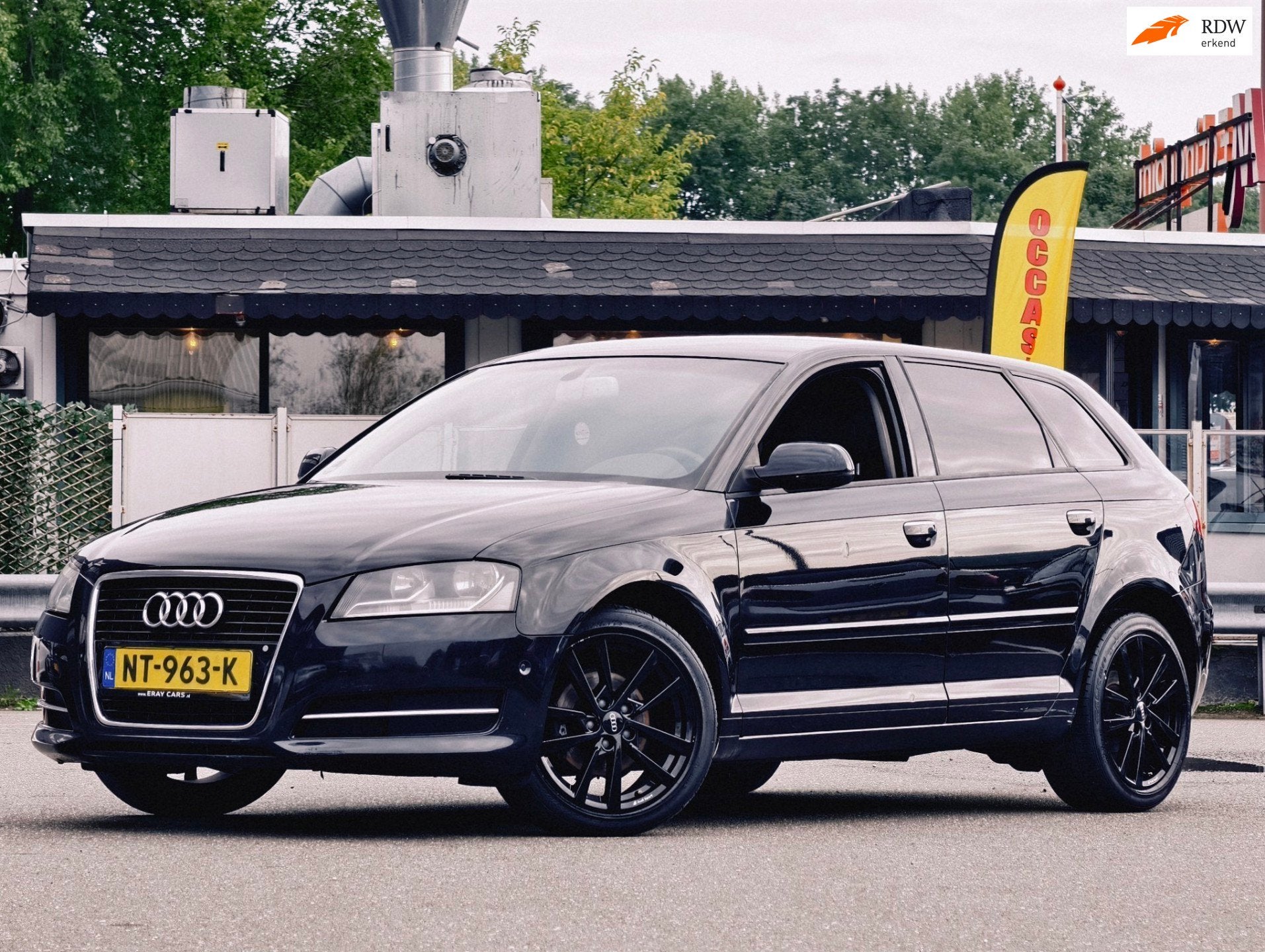 Audi A3 Sportback 1.6 TDI Attraction Advance-LER-CAMERA-CARP, Auto's, Voorwielaandrijving, Euro 5, Gebruikt, 4 cilinders