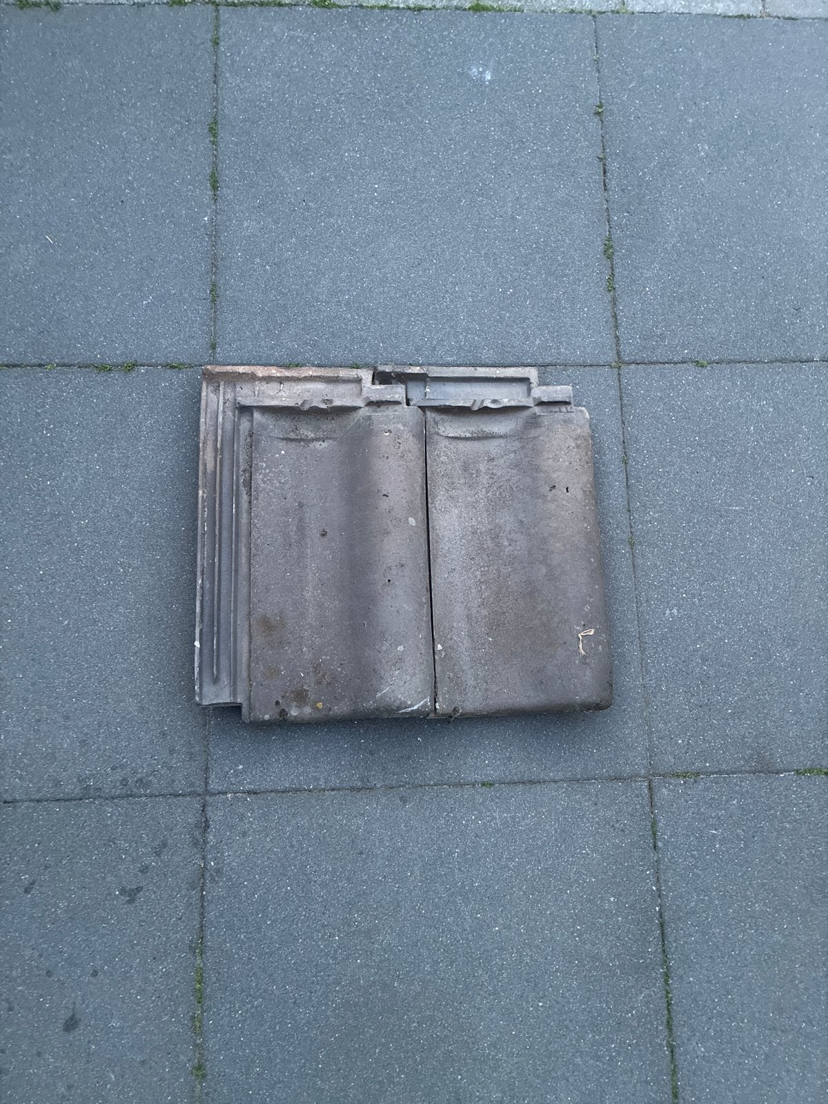 Oud Bruine dakpannen., Ophalen, Gebruikt, Minder dan 5 m², Dakpannen
