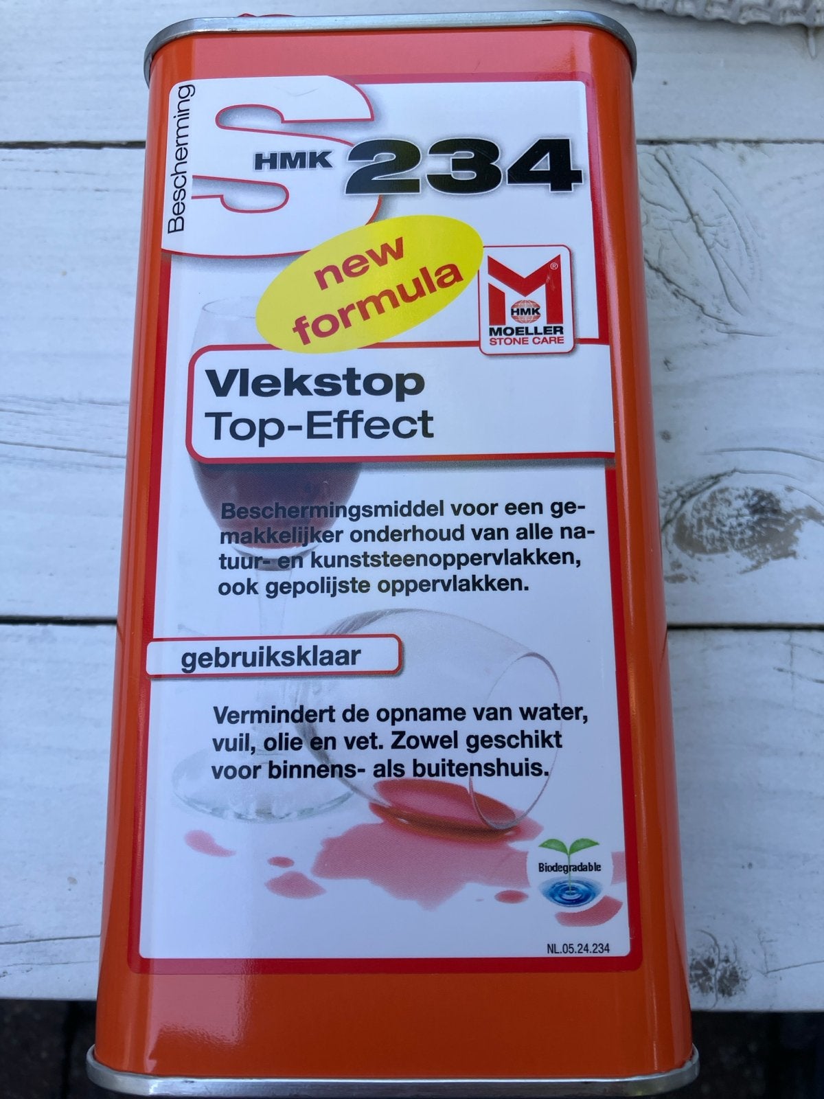 HMK S234 Vlekstop Top-Effect - 1 Liter, Overige kleuren, Nieuw, Beits, Ophalen of Verzenden