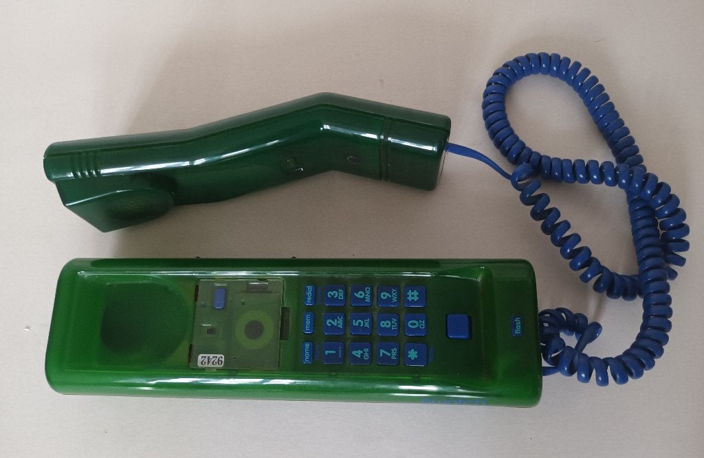Retro Design Telefoon SWATCH Twinphone DeLuxe jaren 1980/90, Ophalen, Gebruikt