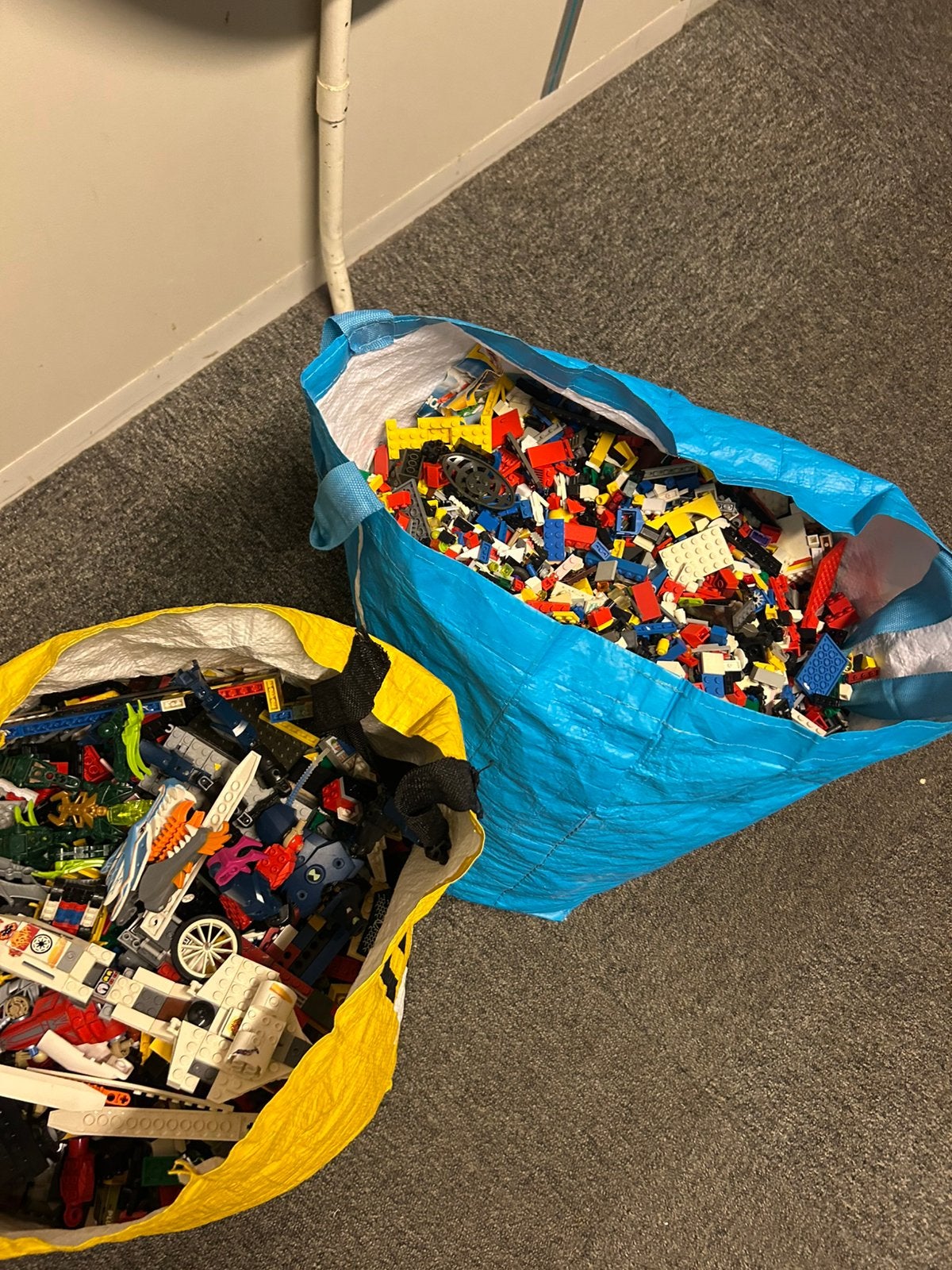 2 tassen oud lego 2013 en ouder., Ophalen, Zo goed als nieuw, Overige typen, Lego