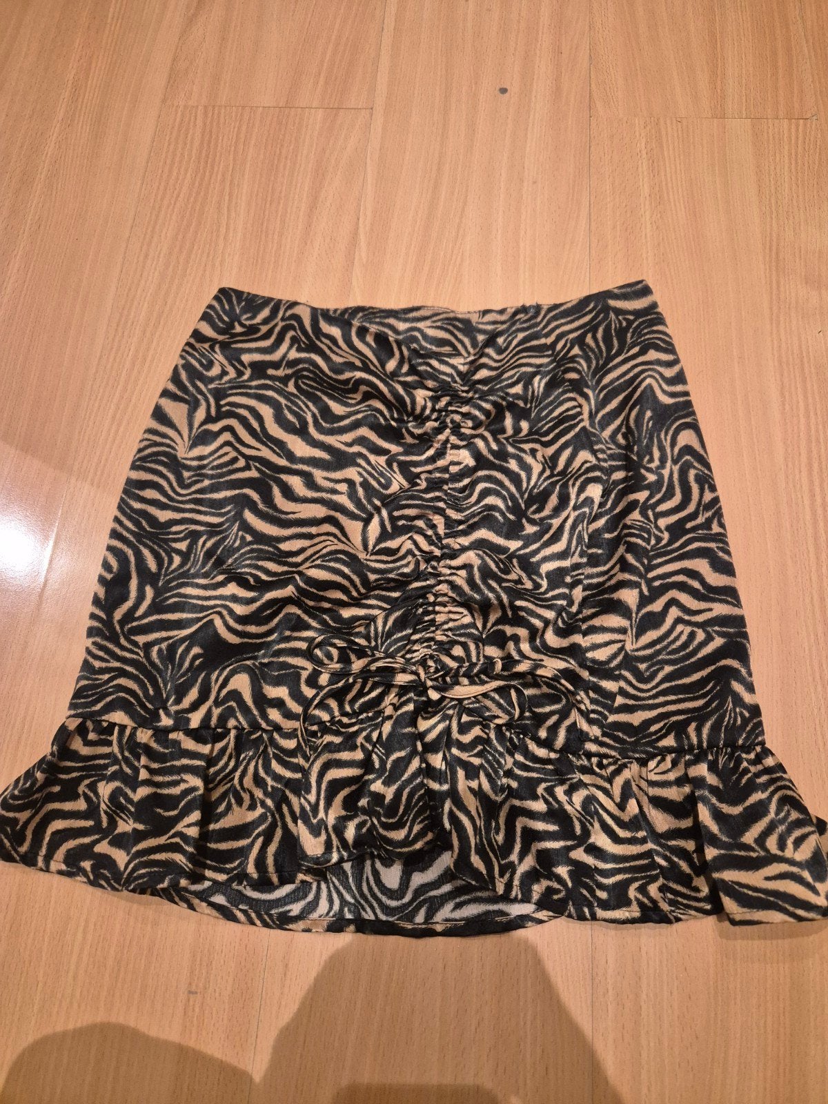 Seven Sisters Zebraprint Minirok Maat S, Kleding | Dames, Rokken, Seven Sisters, Zwart, Ophalen of Verzenden, Zo goed als nieuw