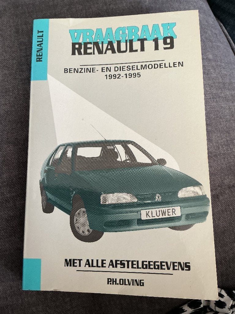 Vraagbaak Renault 19, Verzenden, Gelezen, P.H. Olving