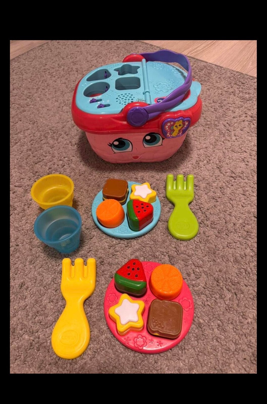 Picknickmand speelgoed, Kinderen en Baby's, Ophalen, Zo goed als nieuw, Jongen of Meisje