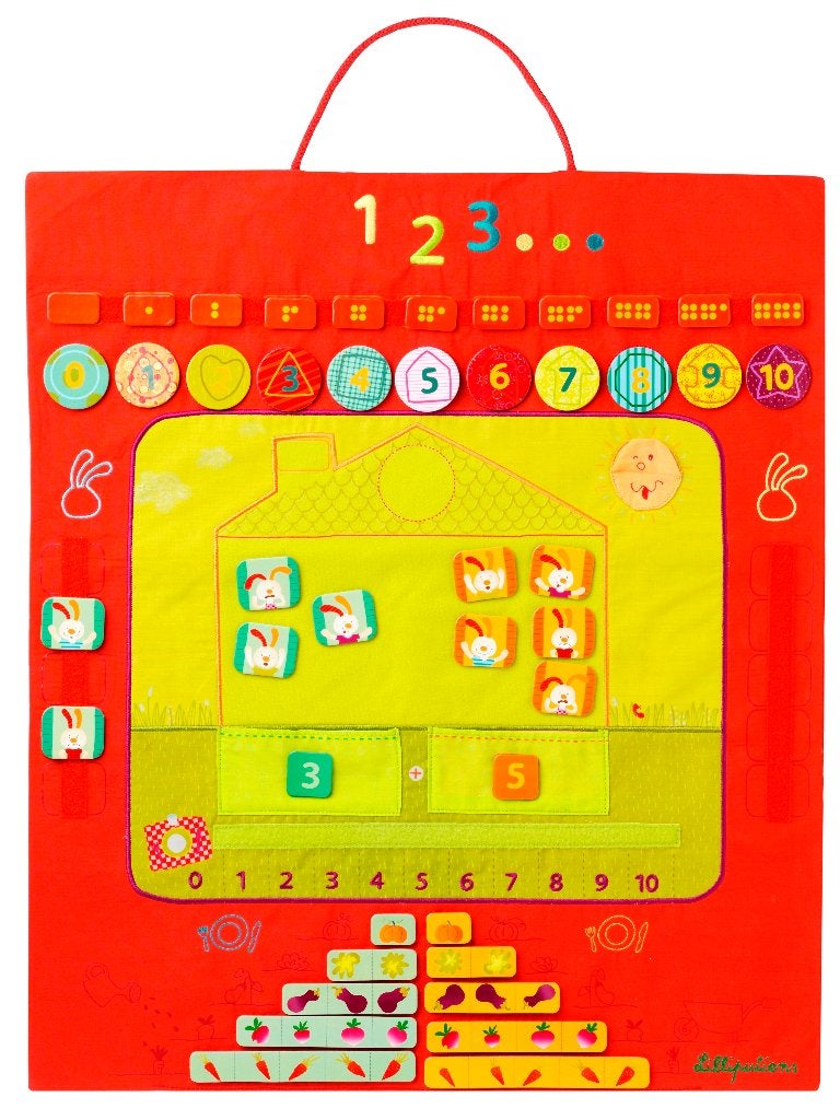Wandkleed Telbord Leerzaam Decoratief Lilliputiens, Kernreactorstraat 24a, 3903LG, Veenendaal, Nieuw, Ophalen of Verzenden, Kids Decoshop