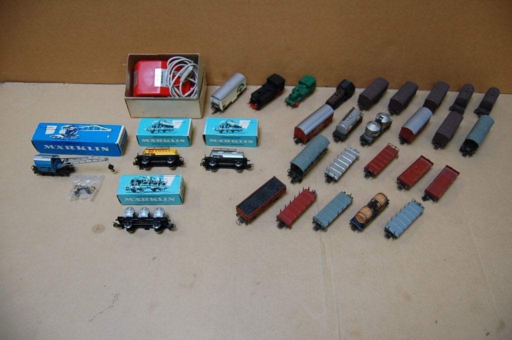 KNUTSEL PARTIJTJE MÄRKLIN., Wisselstroom, Gebruikt, Overige typen, Ophalen of Verzenden