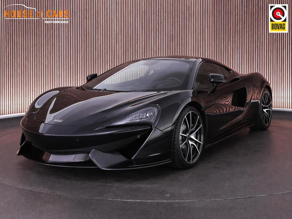 McLaren 570GT 3.8 570pk |luchtvering|Bowers&Wilkins|neus lif, Automaat, Achterwielaandrijving, Gebruikt, Zwart