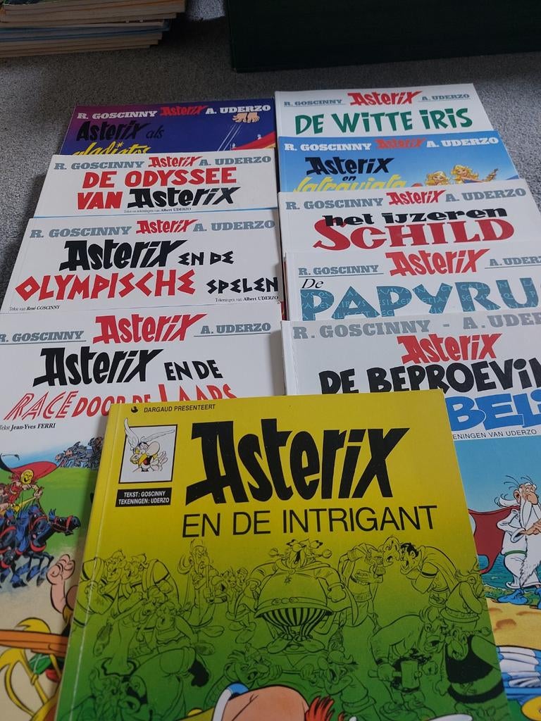 Asterix strips - 10 stuks, Meerdere stripboeken, Ophalen of Verzenden, Gelezen, René Goscinny, Albert Uderzo