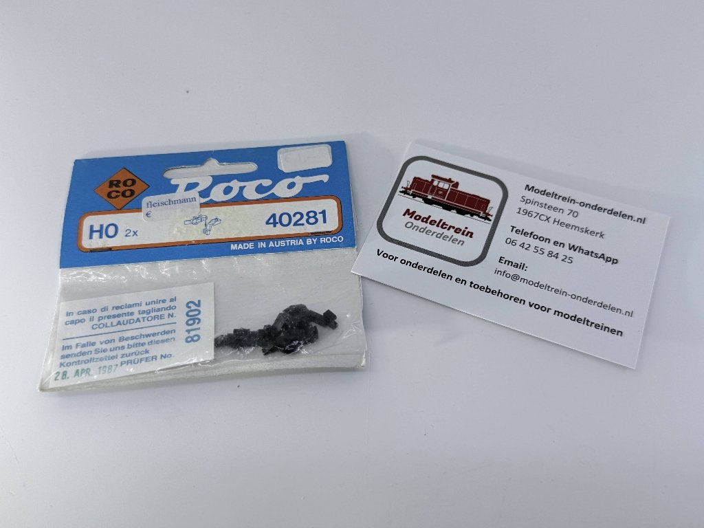 Roco 40281 - H0 Kortkoppelingen voor Fleischmann pensysteem, Hobby en Vrije tijd, Modeltreinen | H0, Zo goed als nieuw, Overige typen