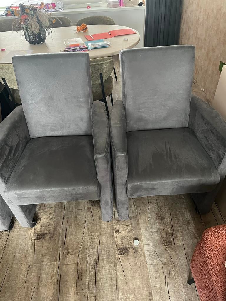 Stoelen van Pronto Wonen, Ophalen, Gebruikt, Drie, Stof