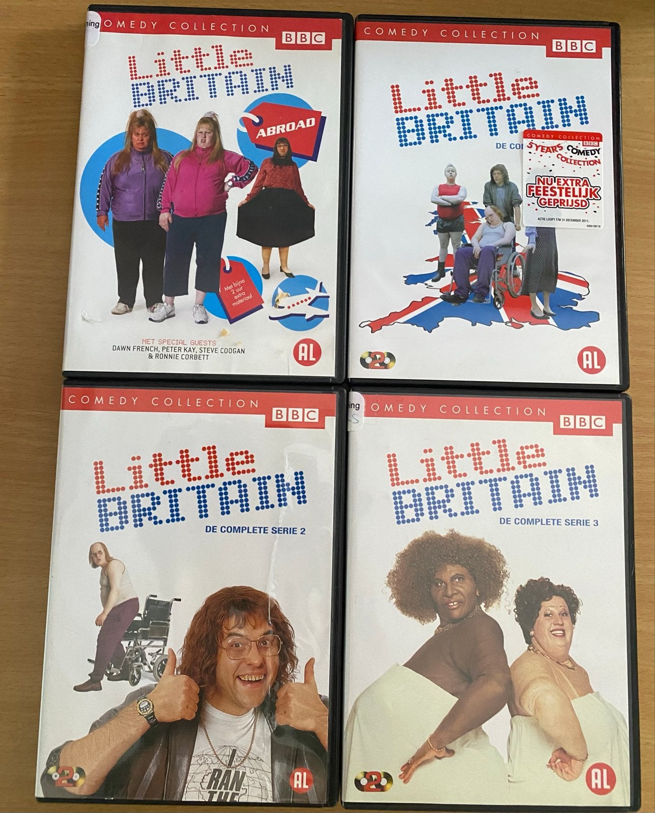 Little Britain Comedy Collection DVD's - Complete Serie, Cd's en Dvd's, Nederlands, Komedie, Vanaf 12 jaar, Gebruikt