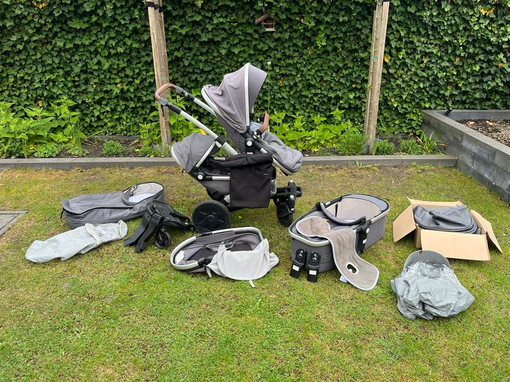 Joolz Geo2 - Compleet met Duo uitbreidingsset, Gebruikt, Duowagen, Combiwagen, Ophalen