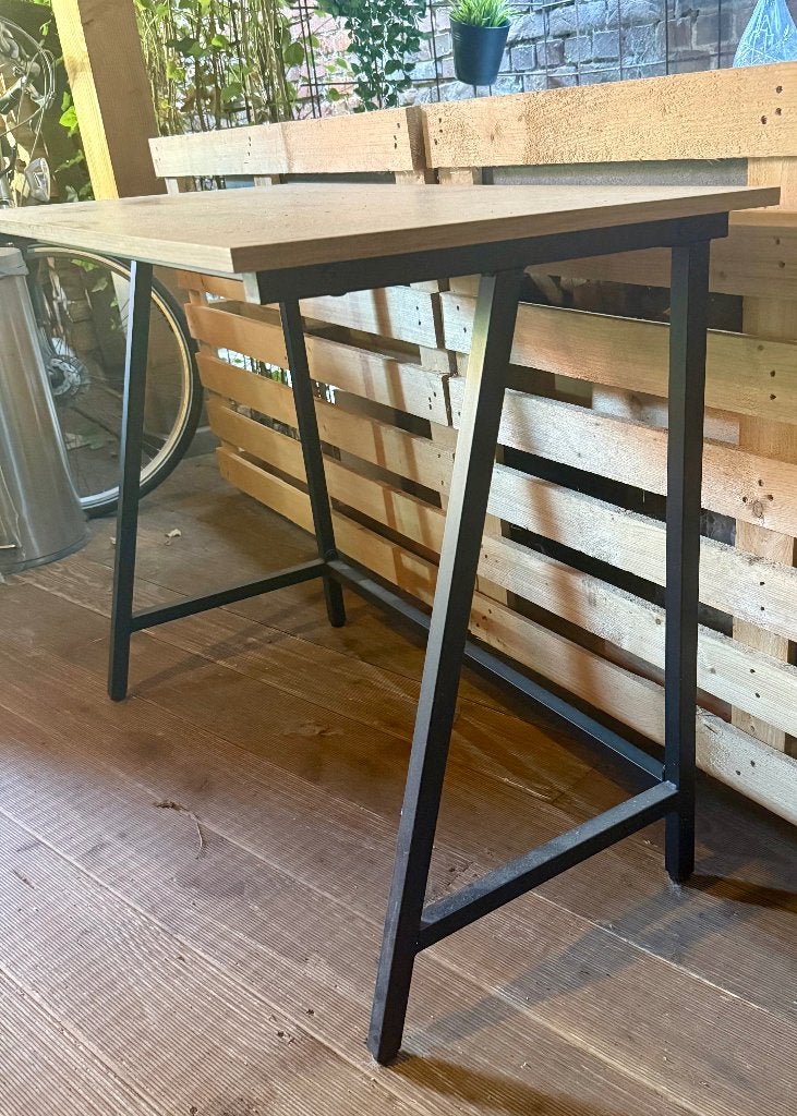 Bureau tje thuiswerkplek 100x50x76 cm hoog. 50€, Huis en Inrichting, Bureaus, Ophalen, Zo goed als nieuw