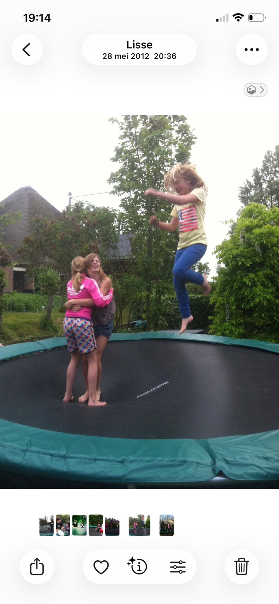 Moonwalker Trampoline - Plezier voor het hele gezin!, Kinderen en Baby's, Speelgoed | Buiten | Trampolines, Gebruikt, Ophalen