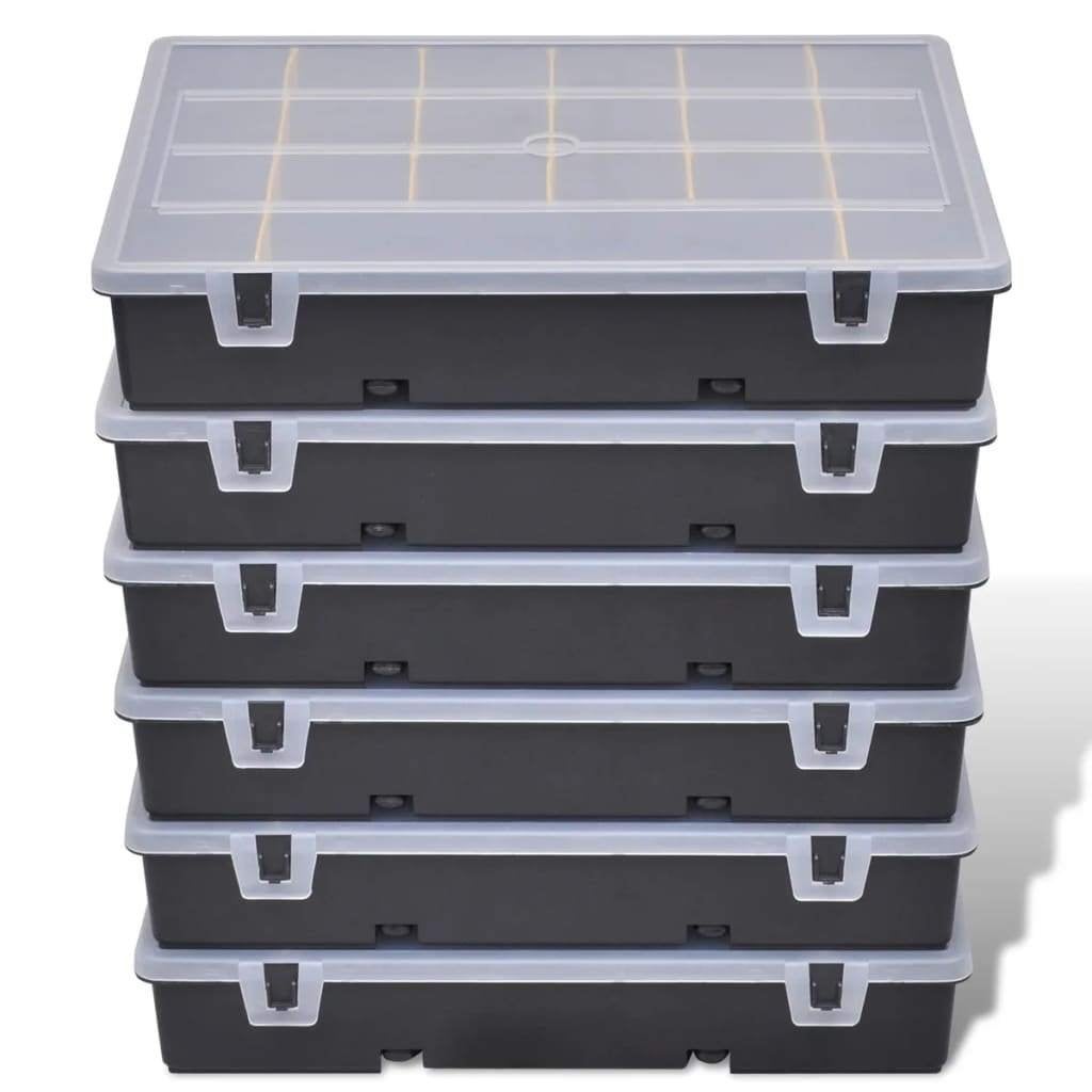 6x Opbergdoos schroeven spijkers sorteerdozen GRATIS BEZORGD, Verzenden, Nieuw, Nvt, Nvt