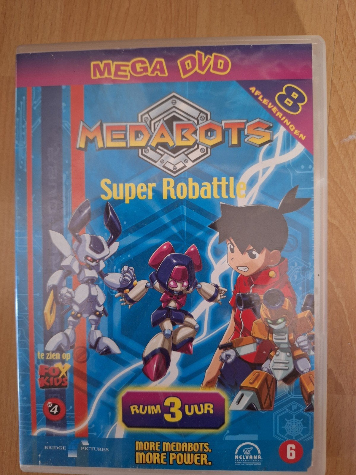 Medabots Super Robattle Mega DVD - 8 afleveringen, Gebruikt, Animatie, Tv-serie, Ophalen of Verzenden