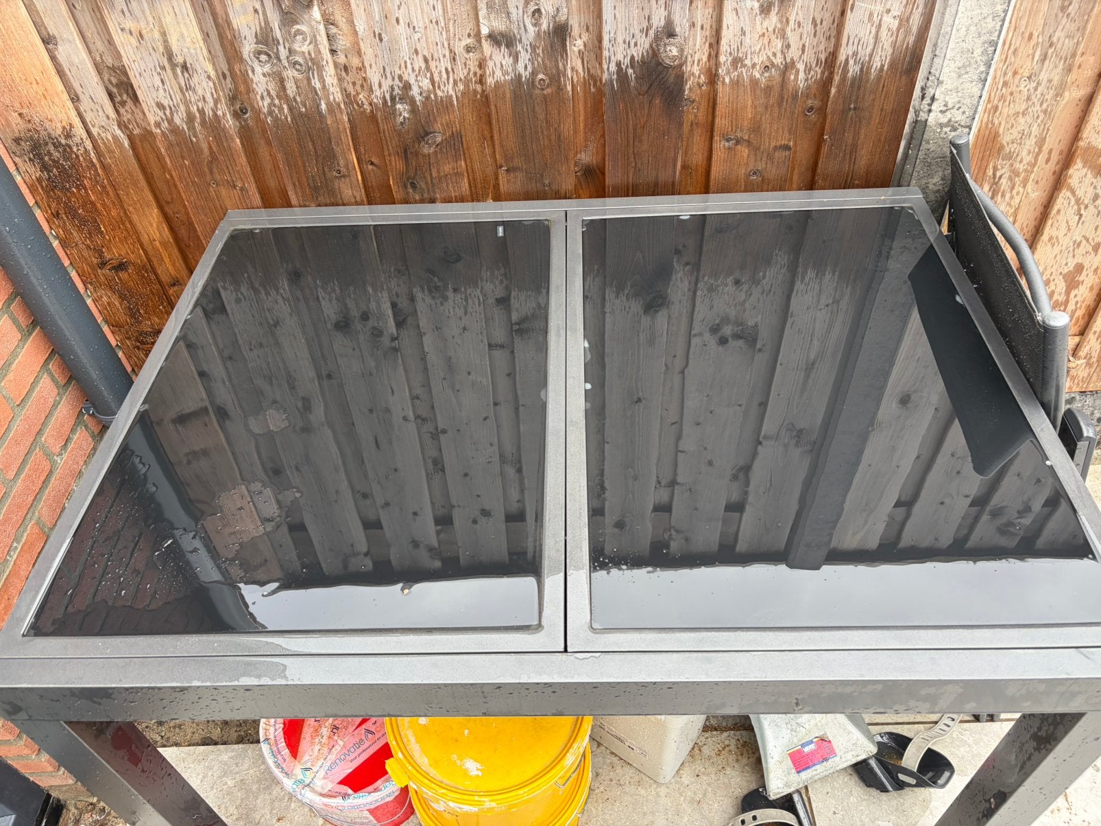 Gratis Tuin Tafel -, Ophalen, Rechthoekig, Metaal
