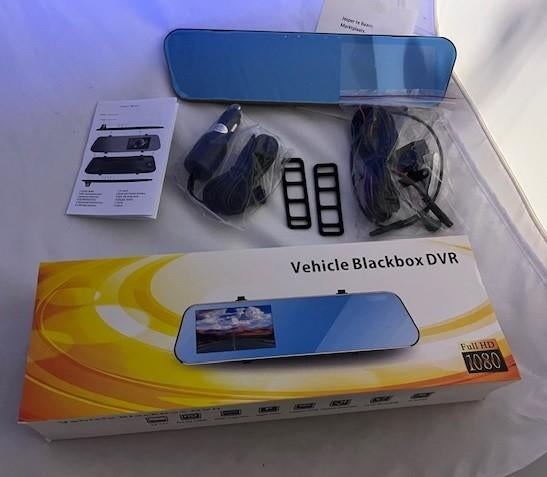 Dashcam overzet spiegel auto FULLHD kwaliteit *NIEUW +CAMERA, Ophalen of Verzenden, Nieuw