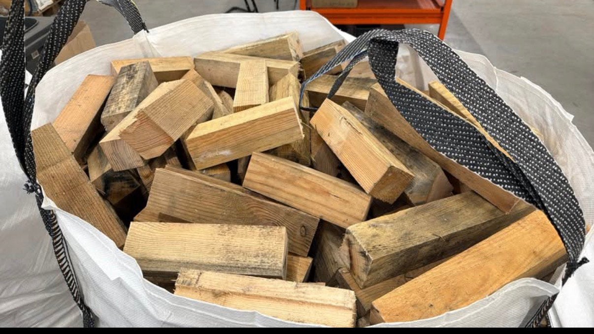 Haardhout, 3 tot 6 m³, Ophalen, Overige houtsoorten, Blokken