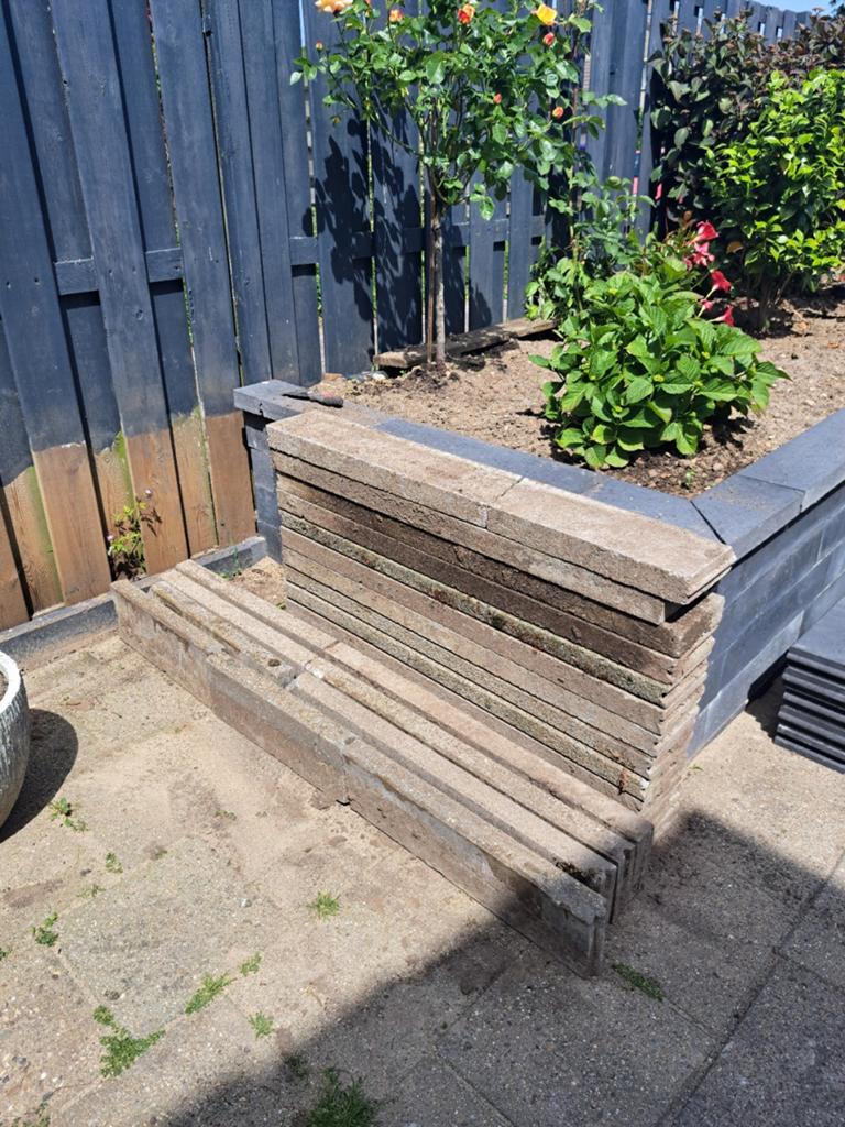 Opsluitbanden, Tuin en Terras, Ophalen, Gebruikt, Overige materialen