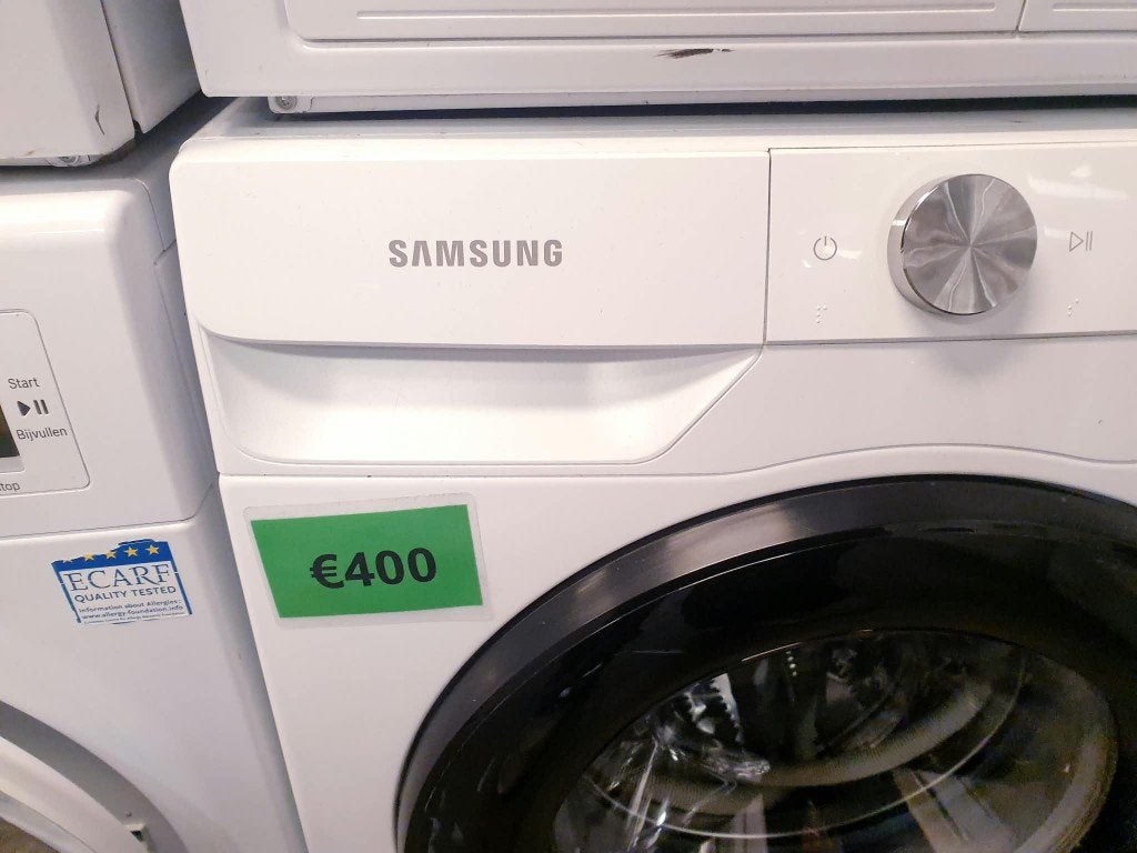 wasmachine samsung 9kg iDos WIFI bezorging { Arnhem OMG}, Ophalen, 1200 tot 1600 toeren, 8 tot 10 kg, Energieklasse A of zuiniger