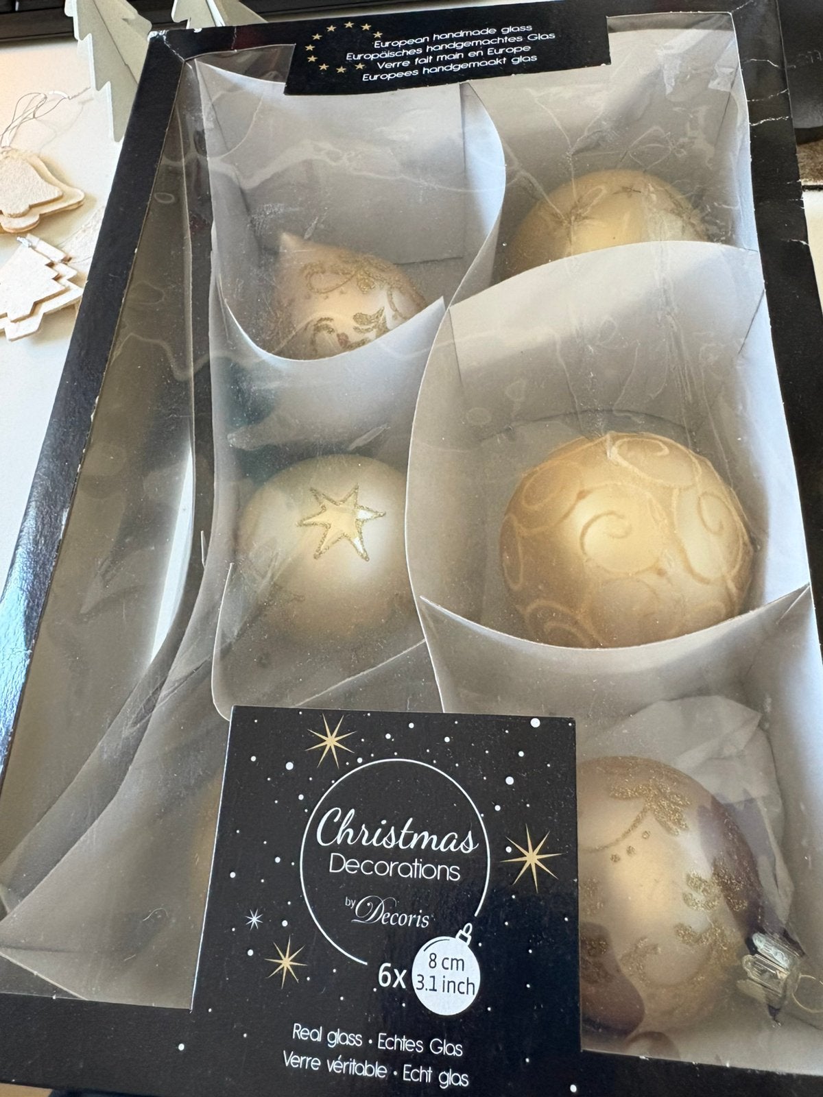 Kerstballen, Ophalen of Verzenden, Zo goed als nieuw