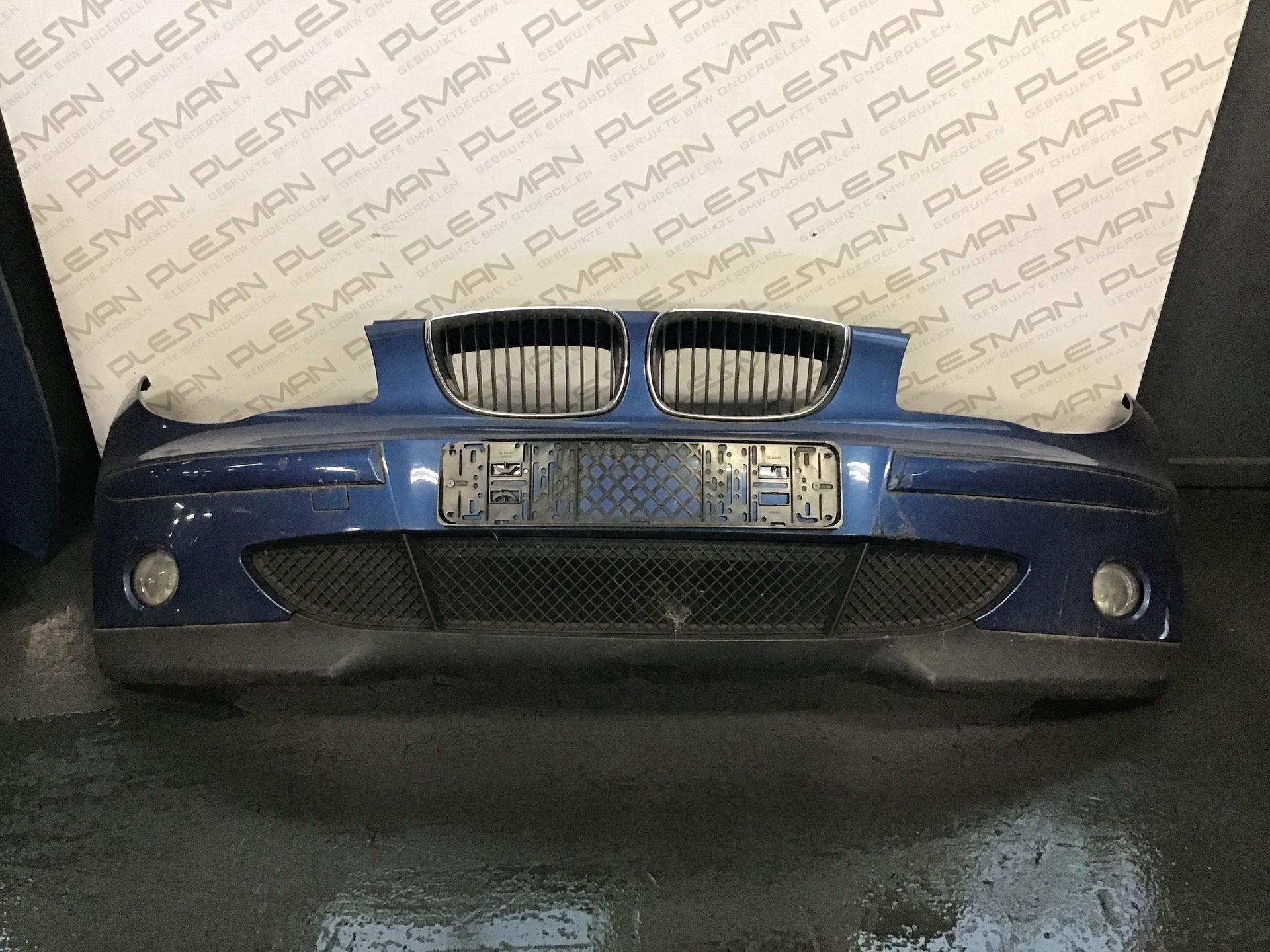 Voorbumper blauw BMW E81/E87, Gebruikt, -, Voor, -
