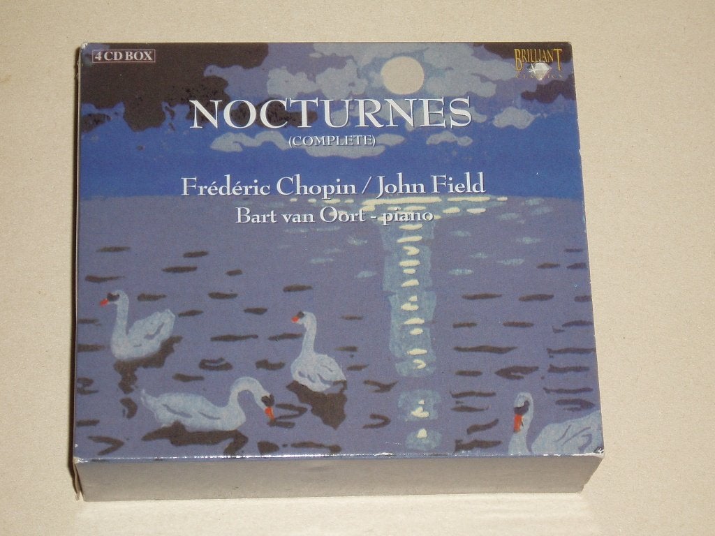 4 CD box Nocturnes complete , Frederic Chopin John Field, Verzenden, Classicisme, Gebruikt, Kamermuziek
