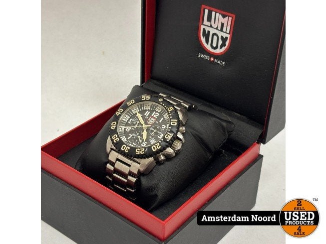 Luminox Navy Seal Steel Colormark Chronograph 3180 Series, Seiko, Zo goed als nieuw, Support@seiko.com, 5-11, Akasaka 2-chome
Minato-ku, Tokyo 107-0052
Japan
