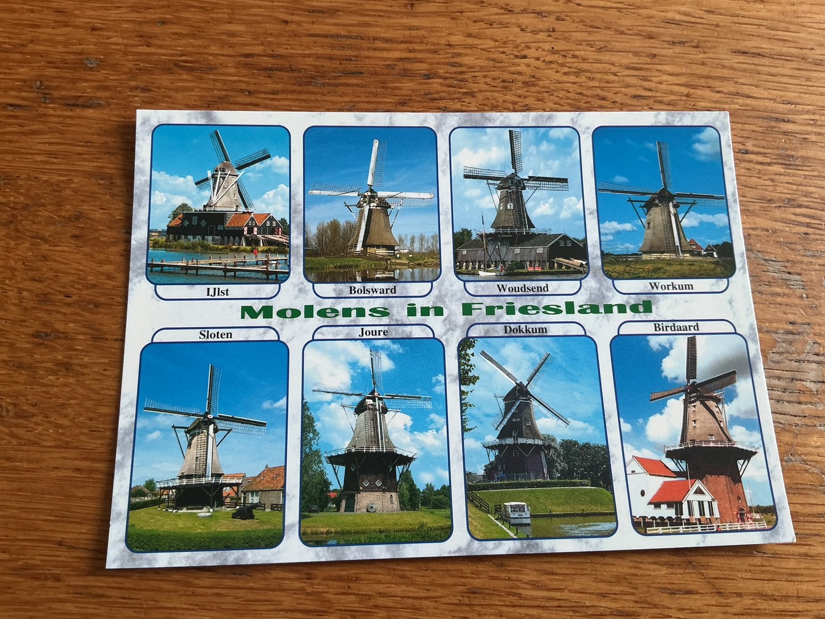 Y514 molen Friesland IJlst Bolsward Woudsend Workum Sloten, Ophalen of Verzenden, Friesland