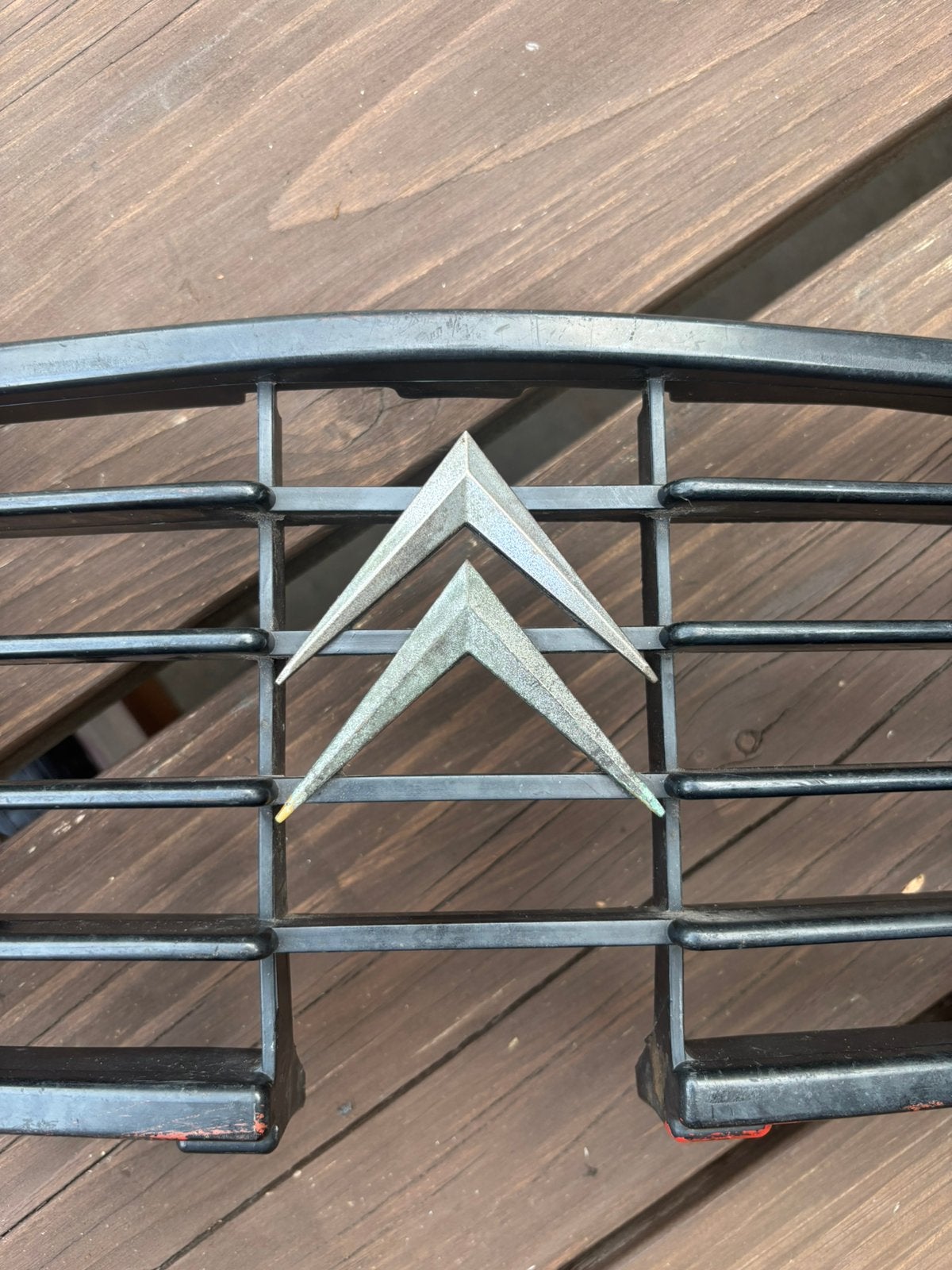Grill Dyane Acadiane polyester zwart, Auto-onderdelen, Carrosserie en Plaatwerk, Ophalen of Verzenden, Gebruikt, Voor, Citroën