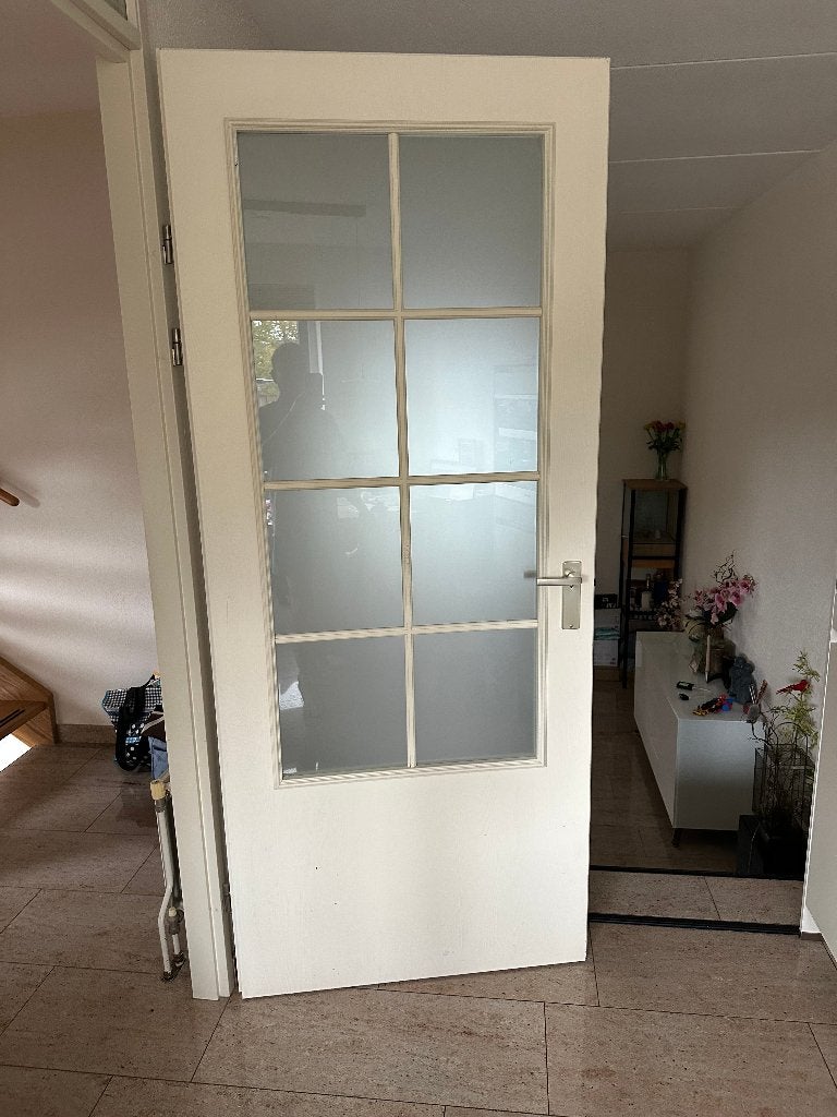 Opdek binnen deuren 7 stuks, Doe-het-zelf en Verbouw, Deuren en Horren, Ophalen, Gebruikt, 80 tot 100 cm, Binnendeur
