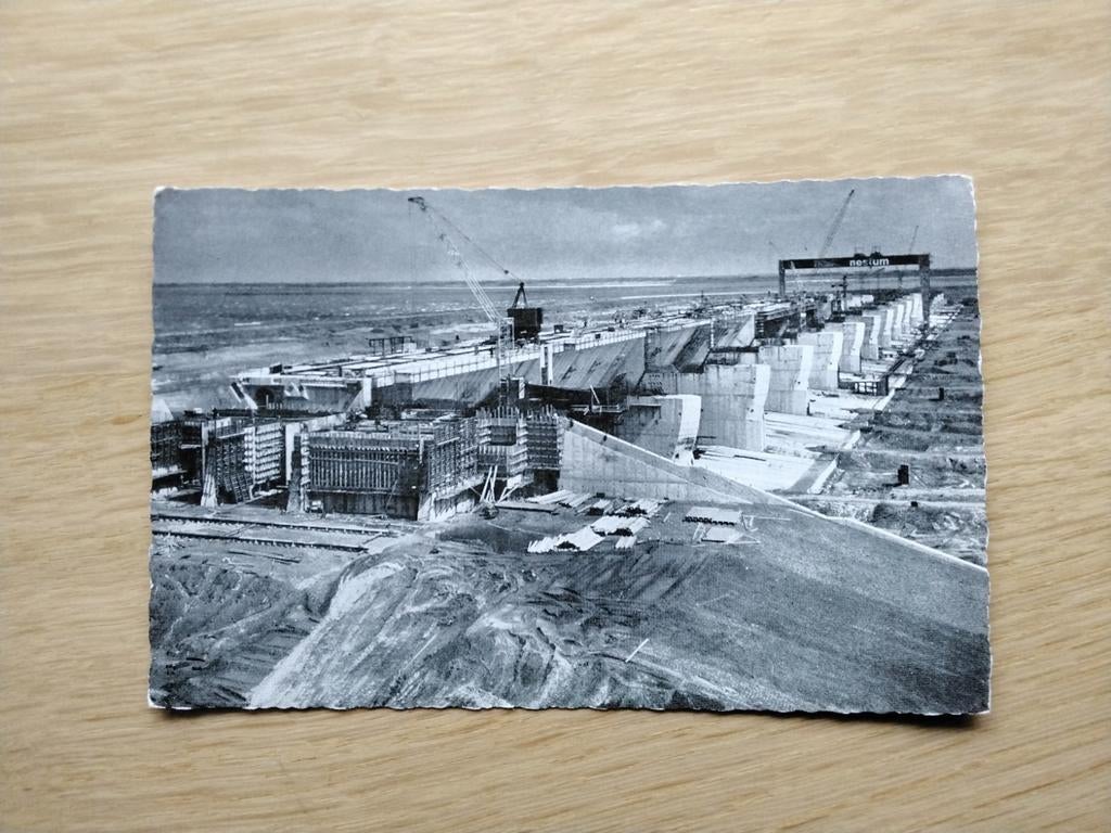 Hellevoetsluis, Deltawerken., Verzenden, 1940 tot 1960, Gelopen, Zuid-Holland