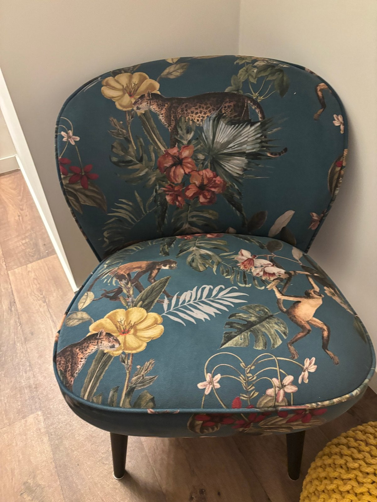 Sissy-Boy Homeland Stoel met Jungle Print, Huis en Inrichting, Ophalen, Overige kleuren, Zo goed als nieuw, Eén