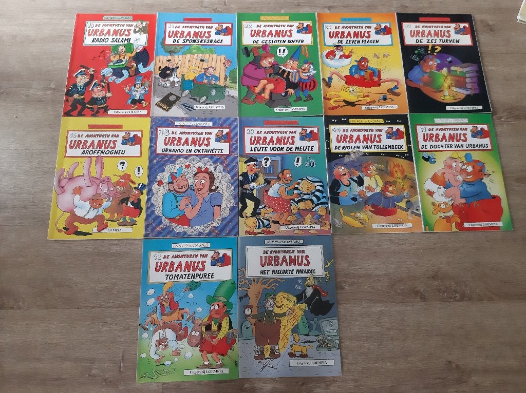 De avonturen van Urbanus, Meerdere stripboeken, Ophalen of Verzenden, Gelezen