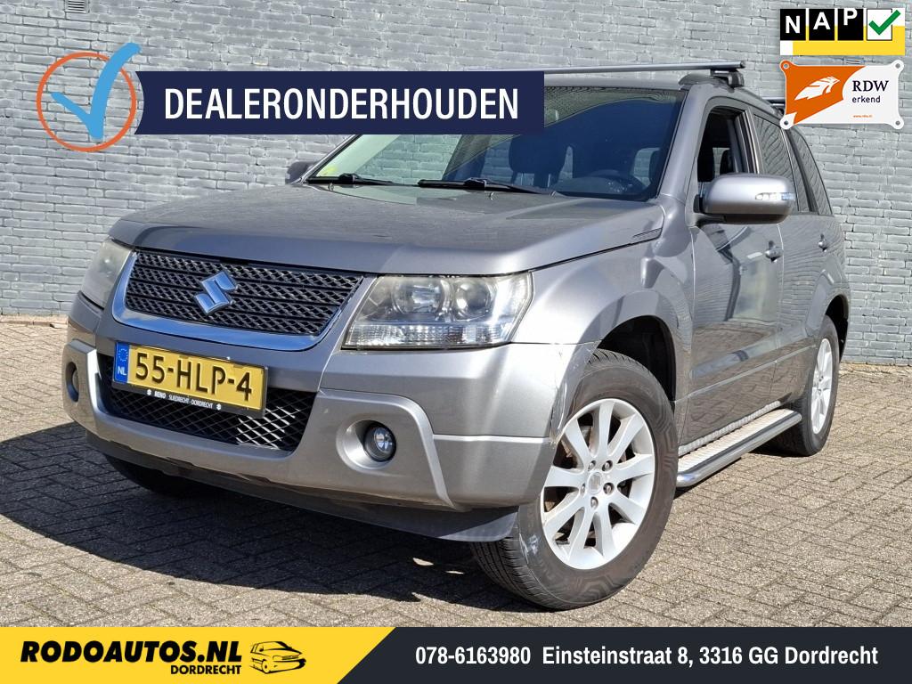 Suzuki Grand Vitara 2.0-16V Exclusive 4x4 Airco/Cruise ✅, Auto's, 4 cilinders, 1850 kg, Grand Vitara, Origineel Nederlands