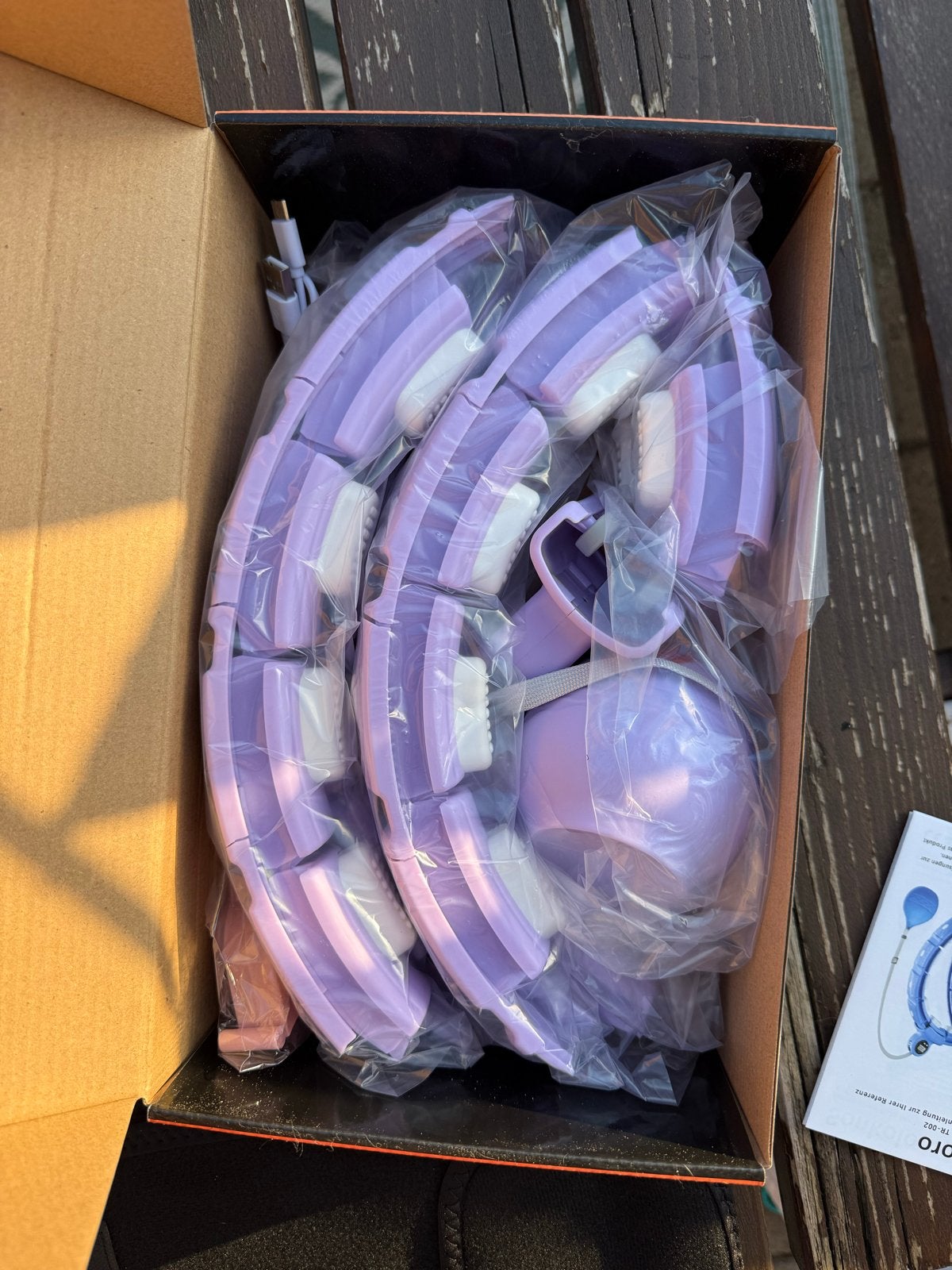 Fitness hoepel - Smart Hula Hoop - Nieuw in doos, Ophalen, Nieuw, Buik, Overige typen