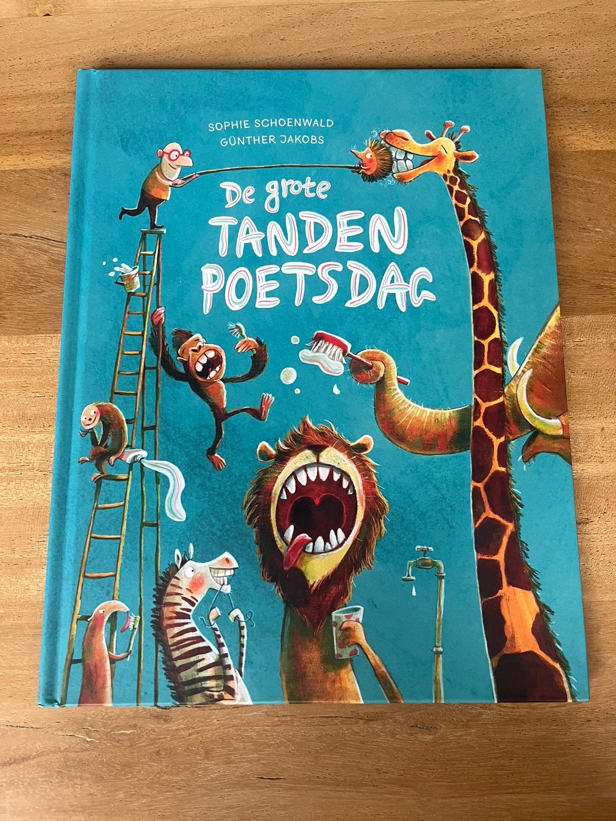 Günther Jakobs - De grote tandenpoetsdag, Ophalen of Verzenden, Zo goed als nieuw, Günther Jakobs; Sophie Schoenwald