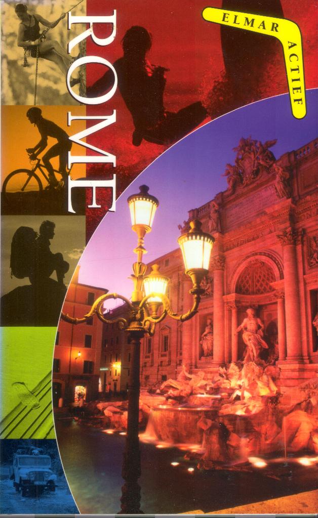 Rome - Elmar Actief, Boeken, Europa, Ophalen of Verzenden, Reisgids of -boek, Gelezen