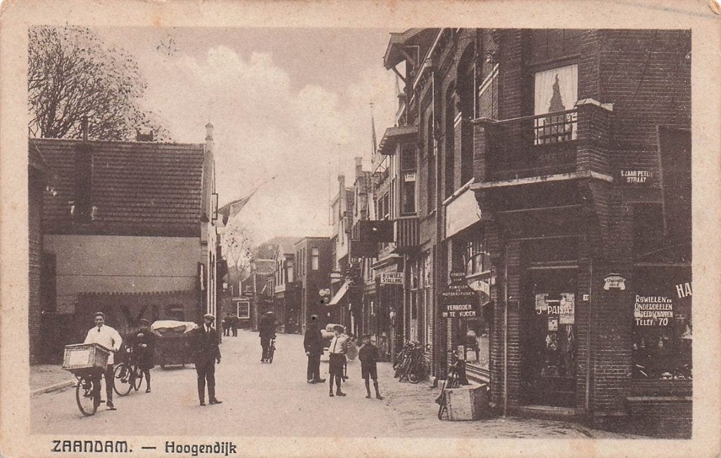 702-151-005 Zaandam Hoogendijk, Verzenden, Voor 1920, Noord-Holland