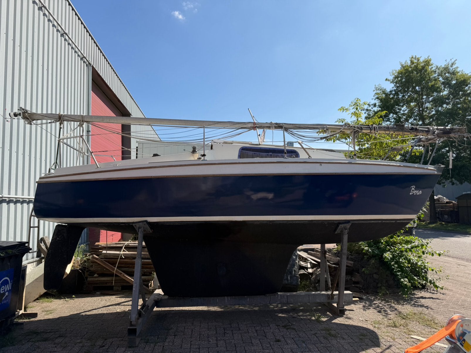 Kievit 680 zeilboot, Watersport en Boten, Open zeilboten, Ophalen, 1 cm, Polyester, 2 m