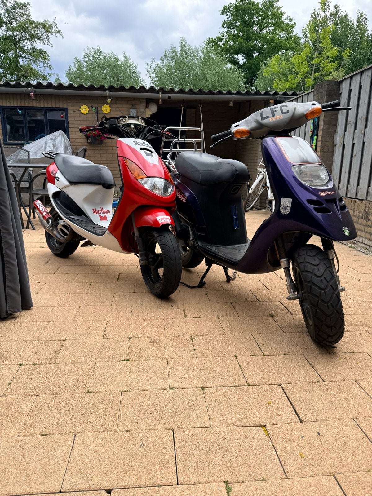 Piaggio Typhoon Scooter 70cc, Fietsen en Brommers, Scooters | Piaggio, Gebruikt, Overige modellen, Maximaal 45 km/u, Ophalen of Verzenden