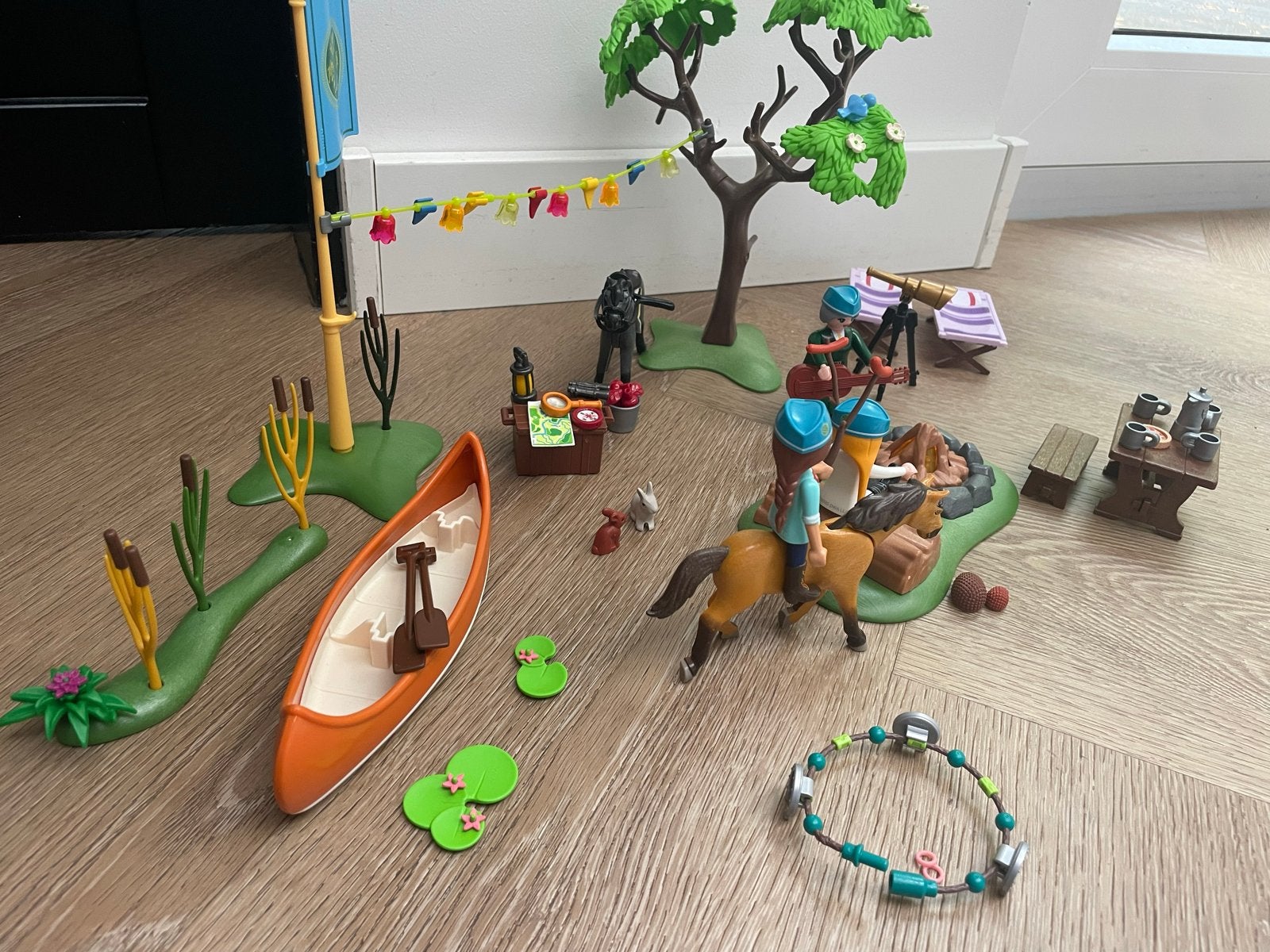 Playmobil Spirit Riding Free - Paardenkamp (70329), Gebruikt, Complete set, Overige typen, Ophalen of Verzenden