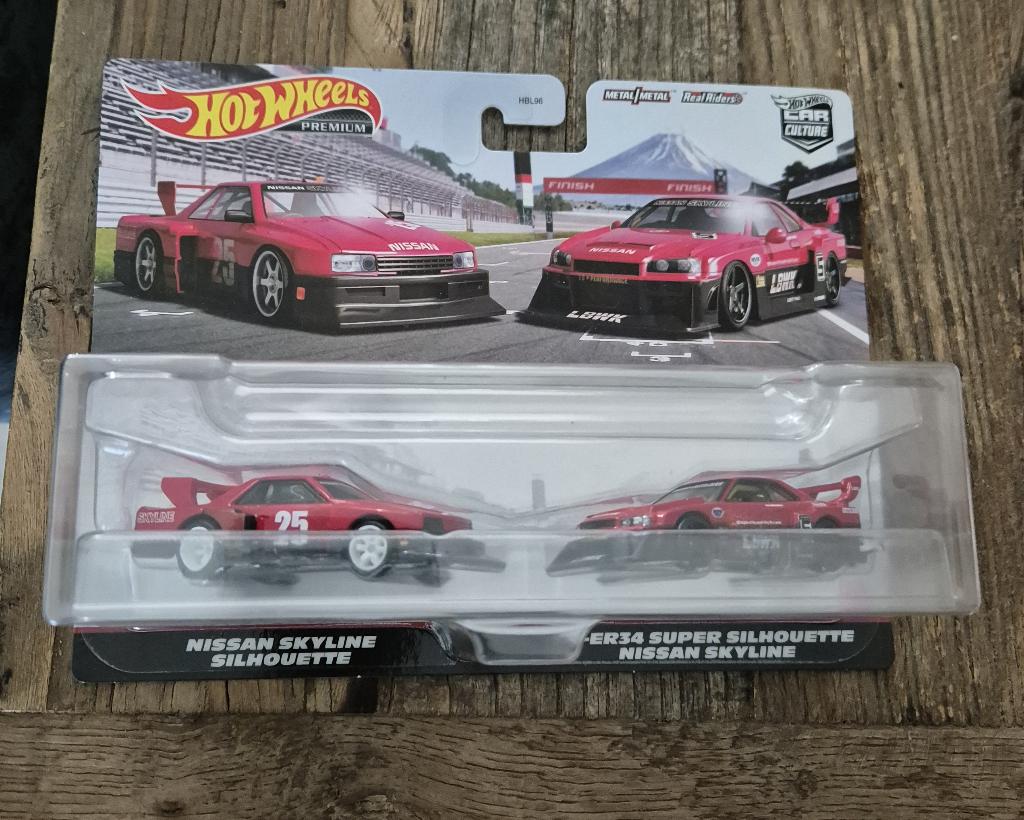Hot Wheels Nissan skyline Silhouette en Super Silhouette ER3, Ophalen of Verzenden, Nieuw, Auto
